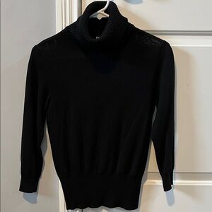 Dkny Black wool turtleneck